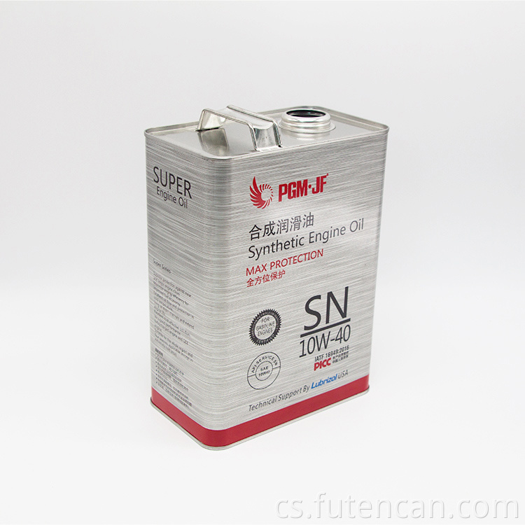 4l F Style Tin Can
